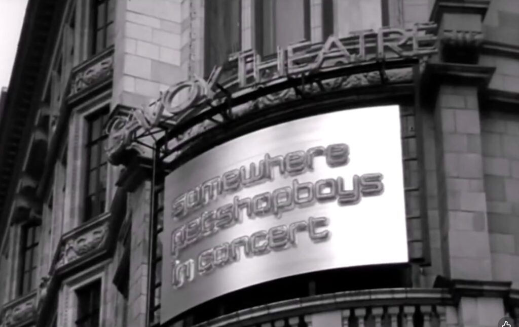 Savoy Theatre, Pet Shop Boys concert