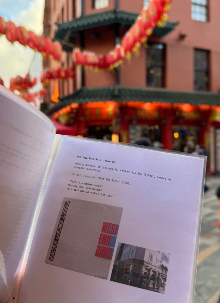 West End, Dive bar, Pet Shop Boys